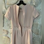 H&M  Light Pink Short Sleeve Semi-Formal Mini Dress- Size 4 Photo 5