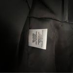 Trina Turk  Pea Coat Jacket Size 8 Women's Wool Blend Black Gray plaid #B Photo 5