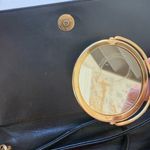 Judith Leiber Black Patent leather convertible bag Photo 4