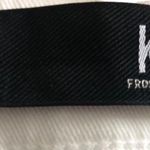 Kut From The Kloth Sophie Bermuda Jorts Short Sz. 2 White Stretch Fringe Hem Photo 3