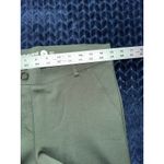 Betabrand  Women's Green Straight Leg Dress Pants‎ Mid Rise Size Medium Photo 6