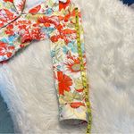 Valerie Stevens  Vibrant Multicolor Floral Blazer Jacket Women’s Size Small Photo 8