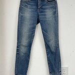 Lucky Brand Ava Legging Womens High Rise Jeans 25 Medium Wash Raw Hem Skinny Photo 0