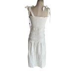 ASTR  the Label Tess Dress in White New XSmall Womens Midi Maxi Photo 5