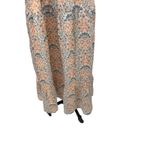 Ivy City Co. Nora Maxi Dress Floral Print Smocked Orange Blue Plus Size 1X Photo 7