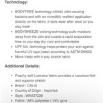 Calia by Carrie Calia Lustralux T-Back Bra size XS in blue Photo 2