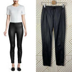 Theory  Faux Leather Irving‎ Legging in Black Size US XS Photo 1