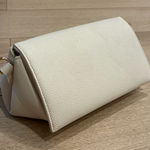 Anthropologie By  Cream Faux Leather Clutch Crossbody *NO STRAP Photo 0