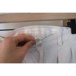 Tommy Bahama Vintage Womens Cream 100% Silk Twill Pleated Casual Shorts Size 14 Photo 3