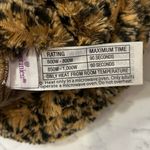 Warmies Tawny Slippers Leopard Print Heated House Shoes One Size Fits Most Brown Photo 4