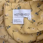 Motherhood Ditsy Floral Yellow Long Maxi Dress Sleeveless Dress Cottagecore Small Photo 2