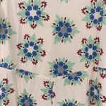 Paco Rabanne v neck floral print maxi with pearl snaps down the front size 34 Photo 7