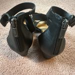 Lucky Brand Women's Size 10 Sandals Black  Jinela Wedge Back Zip Photo 5