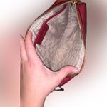 Michael Kors NWOT  Hearts Jet Set Saffiano Leather Red Crossbody Bag Gold Chain Photo 8