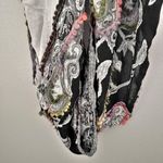 Anthropologie RAJ x | Infinity Scarf Paisley Rainbow Multi Color Thread | OS Photo 2