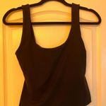 Fabletics  Black Open Back Tank Top Photo 0