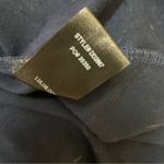 Lulus  Small Navy‎ Blue Wrap Maxi Dress Short Sleeve Tie Back Flowy Elegant Gown Photo 6