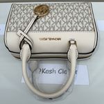 Michael Kors MK Travel XS Duffle Xbody - Lt Cream Multi Photo 4