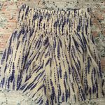 High Waist Blue and White Tie Photo 2