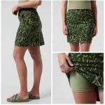 Athleta  Vienna Cargo Skort in the Voyage Eucalyptus Olive color size 10 Photo 1