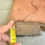 Frye  Boots CARSON Booties, Western Boots, Size 9.5M, Brown Leather Cowgirl‎ Photo 7