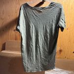 Aerie Khaki Olive Green Casual Crewneck Relaxed Fit T-Shirt Size XSmall EUC Photo 3