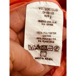 PATBO ORANGE FLUTTER SLEEVE RUFFLE MAXI PARTY DRESS size 2 / 34 Photo 3