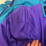 Vintage jacket 90s Purple Blue Winter Snow / Ski Jacket swishy bold street wear Size XS Photo 9