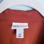 Ava & Viv  Rust Short Sleeve Jumpsuit Photo 7