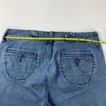 Ruff Hewn  Denim Pinstripe Bermuda Shorts Women's Size 4 Photo 6