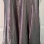 Victoria's Secret VICTORIA’S SECRET Vintage Grey Lace Slip Dress with Slit Photo 8