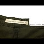 ASOS NWT Brave Soul London "Brett" Army Green Denim Hip Tease Mini Skirt Photo 5