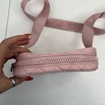 Victoria's Secret  PINK Logo Quilted Belt Bag Fanny Pack Waist Purse Pink Logo Photo 9
