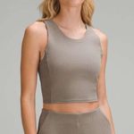 Lululemon  Ribbed Softstreme Cropped Tank Top Photo 0
