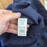 Nation Ltd  Los Angelos navy midi slip skirt size small Photo 7