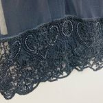 Naeem Khan’s vintage 90s Riazee Boutique floral beaded black cocktail dress. 4 Photo 3