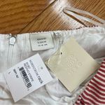 Good Luck Gem  Women’s Strapless Red White Striped Top Summer Sz Large Photo 2