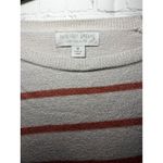 Barefoot Dreams  CozyChic Ultra Lite Striped Pullover Sweatshirt Size M Photo 3