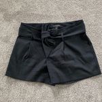 Banana Republic  Linen Blend Paperbag Waist Shorts SIZE 4 (Black & White Set) Photo 3