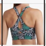 Free people movement floral sports bra activewear workout revolve casual nwot Green Photo 2