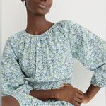 J.Crew Palermo smocked-waist mini dress in Liberty Thorpe Hill fabric M Photo 1