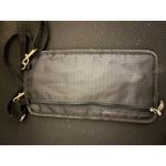 Baggallini  Black Nylon Travel Wallet Organizer Passport Holder Zipper Strap Photo 5