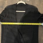 Eileen Fisher Cardigan Size S Gray open weave Silk Blend, Coastal, Beach, Trendy Photo 6