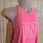 PINK - Victoria's Secret  Hot Pink Oversized Racerback Super Soft Tank Top Small S Photo 3