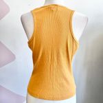 Vintage Rhinestone Sequin Tank Top, Y2K Glam Indie Sleaze‎ Retro Medium Yellow Photo 2