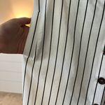 Forever 21 Black & White Striped Work Dress Photo 2