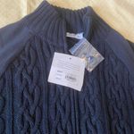 Croft & Barrow Women’s Craft & Barrow Cable Knit zip Front Black Cardigan/Sweater Photo 2