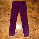 Pilcro and the Letterpress  textured embossed 28 Script pants Photo 5