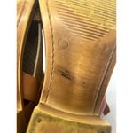 Mariella Made in Italy Boho Sandal neutral Tan Scalloped Edges Size 8 Photo 10