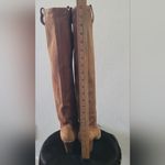 Christian Dior Suede Tall Boots Size 8.5 Photo 5